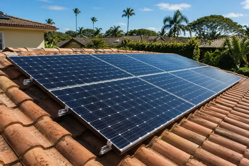 Installation de panneaux solaires à Toulenne